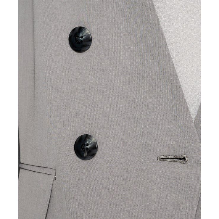 【セットアップ／マシンウォッシュ】ノーカラージャケット | cloenc | 詳細画像8 