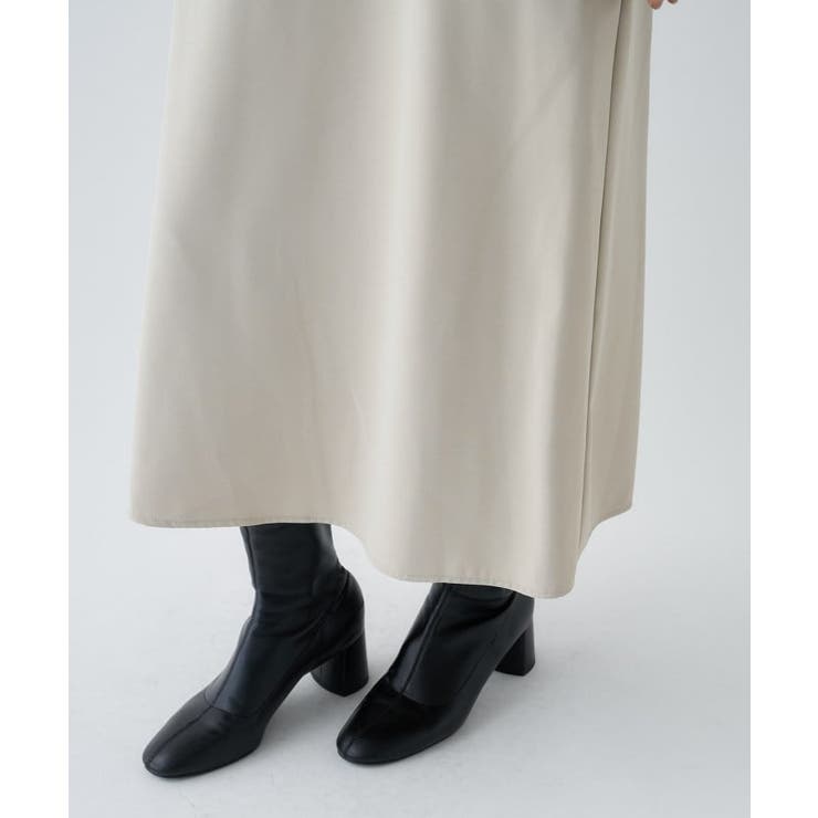 【手洗い可】Vネックフレアワンピース | cloenc | 詳細画像12 