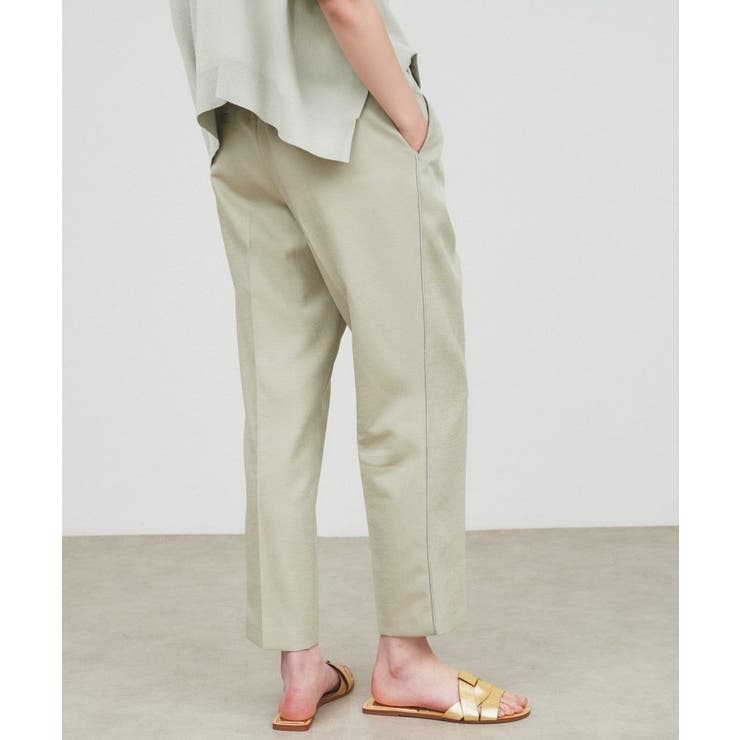 【セットアップ／手洗い可】イージータックテーパードパンツ | cloenc | 詳細画像29 