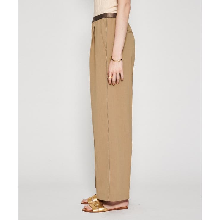 【セットアップ／マシンウォッシュ】イージーワイドパンツ | cloenc | 詳細画像2 