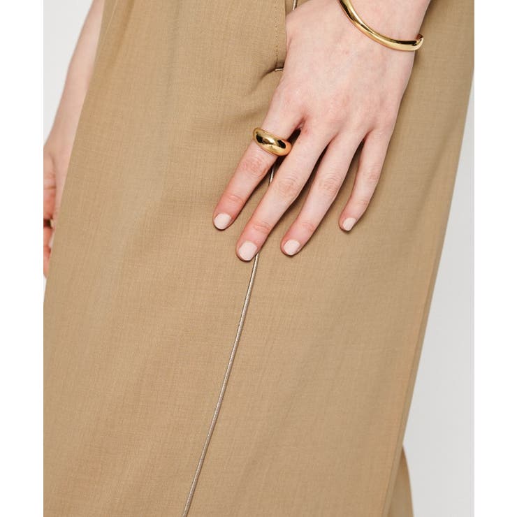 【セットアップ／マシンウォッシュ】イージーワイドパンツ | cloenc | 詳細画像4 