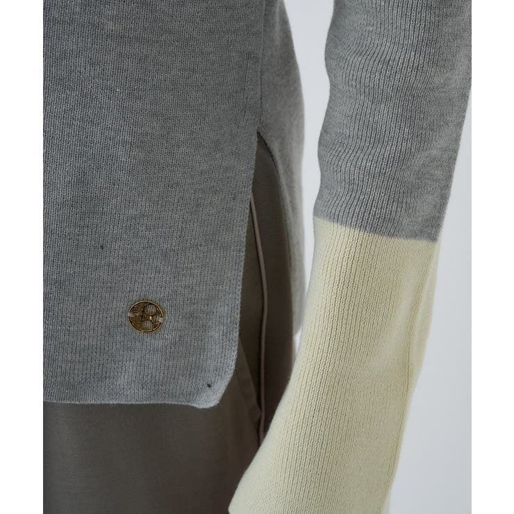 【手洗い可】ポイントカラーニットプルオーバー | cloenc | 詳細画像23 