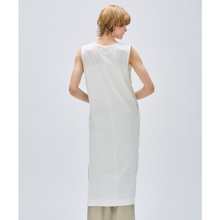 【マシンウォッシュ】ロングカットソーワンピース | cloenc | 詳細画像4 