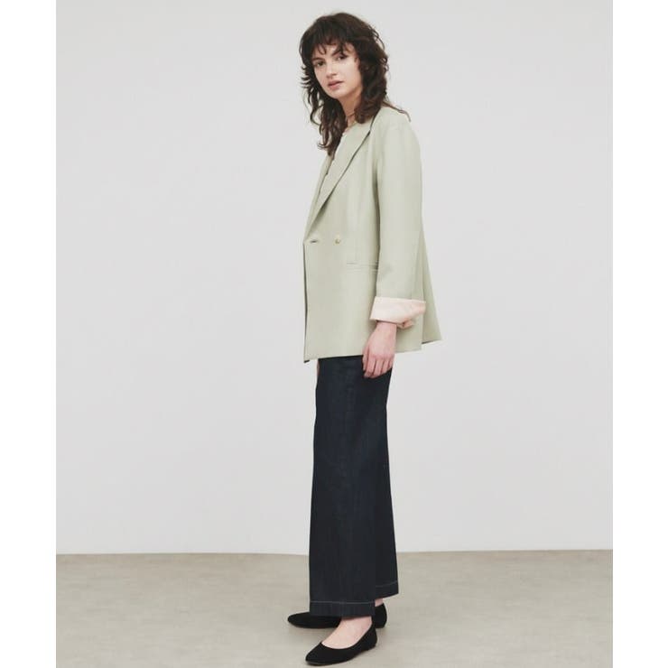 【マシンウォッシュ】コットンデニムテーパードパンツ | cloenc | 詳細画像10 