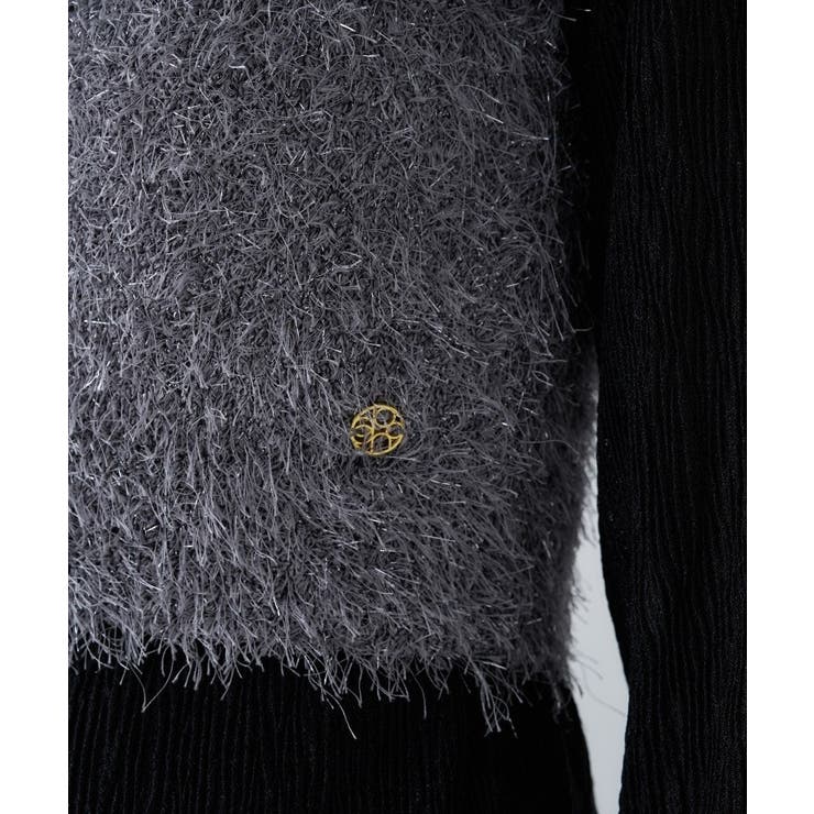 【手洗い可】ラメフェザーニットビスチェ | cloenc | 詳細画像20 