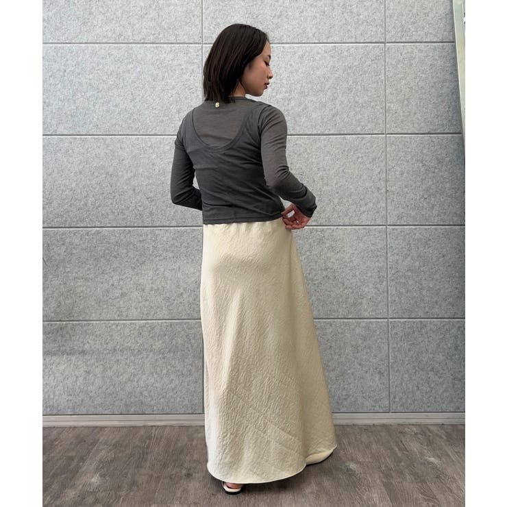 【手洗い可】シアーレイヤードプルオーバー | cloenc | 詳細画像21 