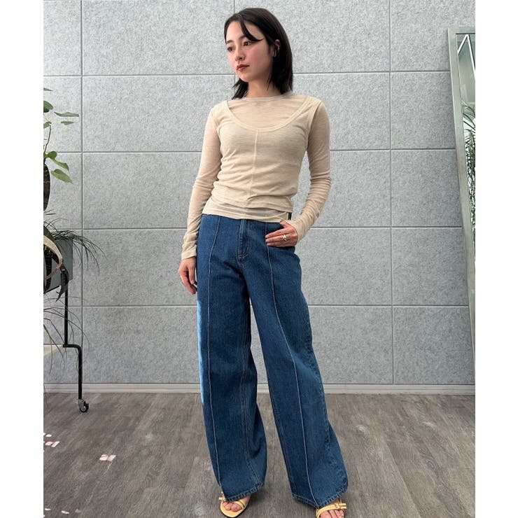 【手洗い可】シアーレイヤードプルオーバー | cloenc | 詳細画像22 