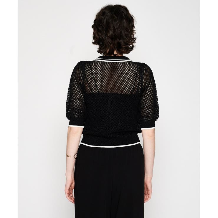 【手洗い可】ポロカラージップカーディガン | cloenc | 詳細画像7 