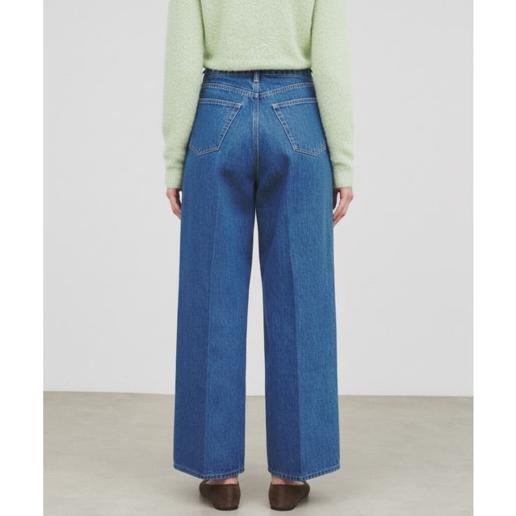 【マシンウォッシュ】コットンデニムフレアパンツ | cloenc | 詳細画像4 