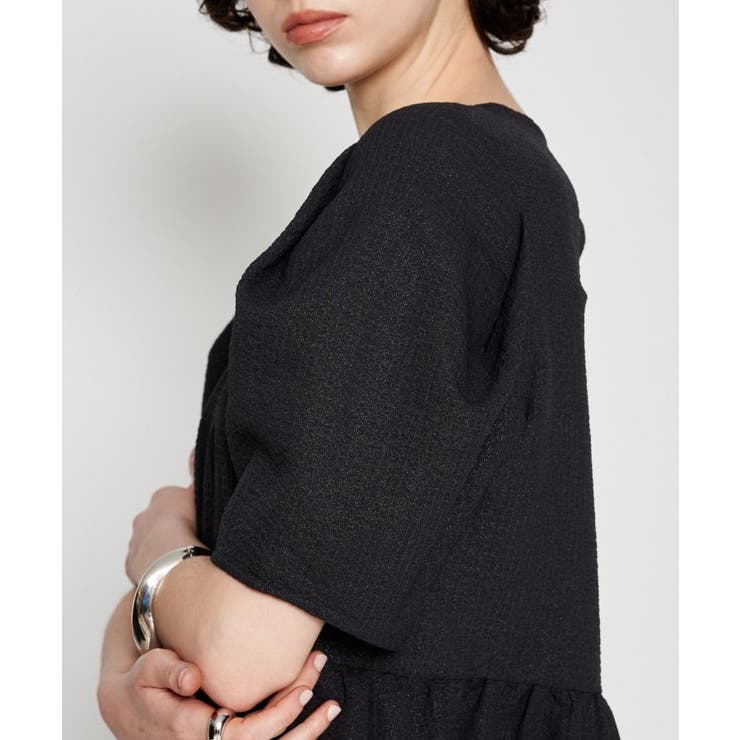 【手洗い可】フレアチュニックブラウス | cloenc | 詳細画像9 