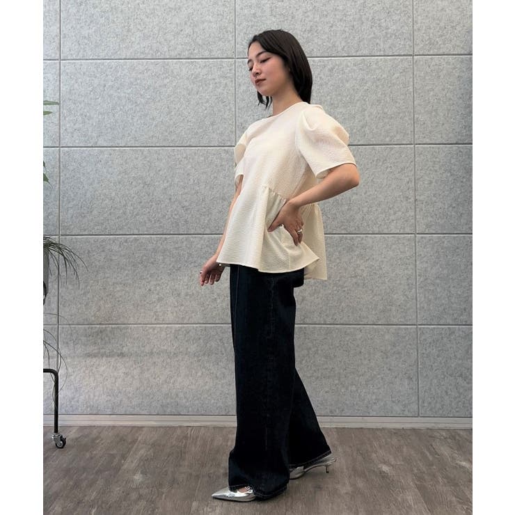 【手洗い可】フレアチュニックブラウス | cloenc | 詳細画像13 