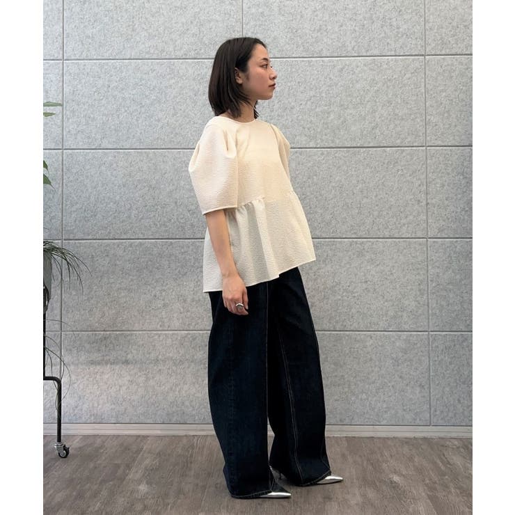 【手洗い可】フレアチュニックブラウス | cloenc | 詳細画像14 