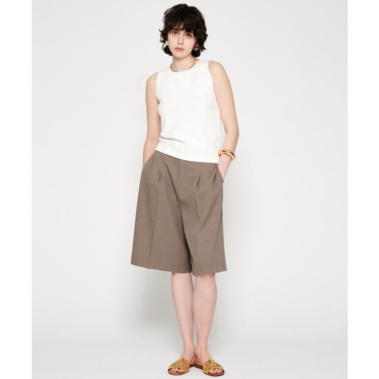 【手洗い可】ブークレータンクトップ | cloenc | 詳細画像1 