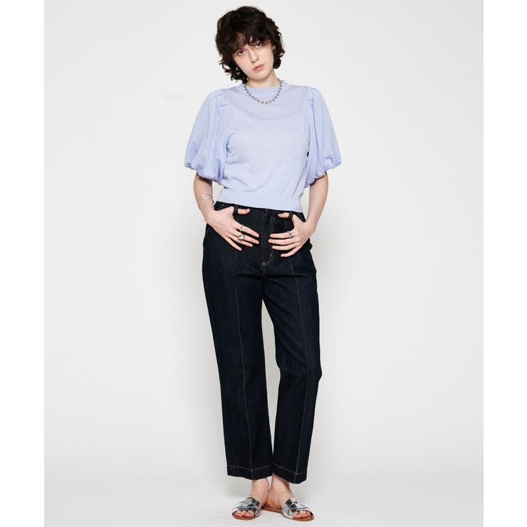 【手洗い可】バルーンラメニットプルオーバー | cloenc | 詳細画像6 