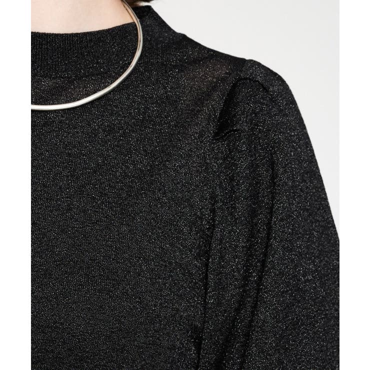 【手洗い可】バルーンラメニットプルオーバー | cloenc | 詳細画像15 