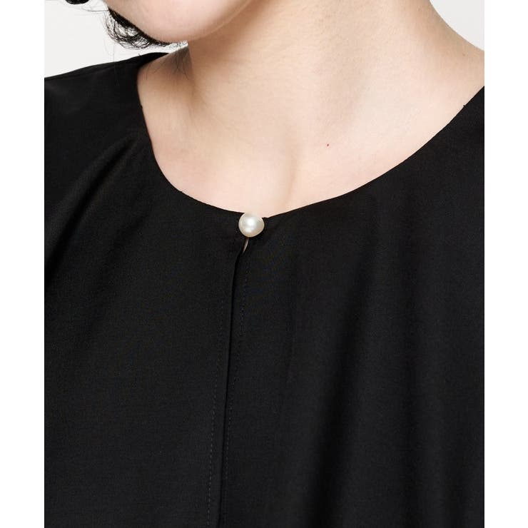 【手洗い可】前後2WAYケープブラウス | cloenc | 詳細画像17 