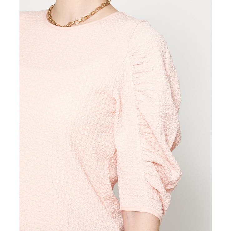 【マシンウォッシュ】ジャガードギャザープルオーバー | cloenc | 詳細画像14 