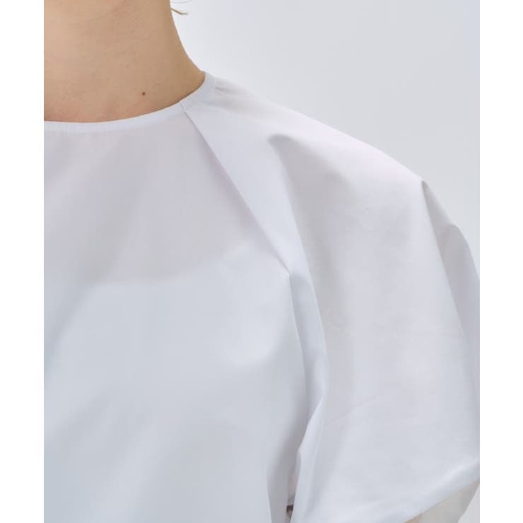 【手洗い可】シアーパフスリーブブラウス | cloenc | 詳細画像5 