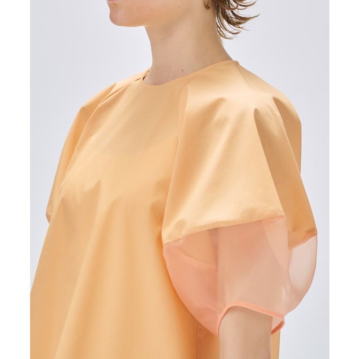 【手洗い可】シアーパフスリーブブラウス | cloenc | 詳細画像10 