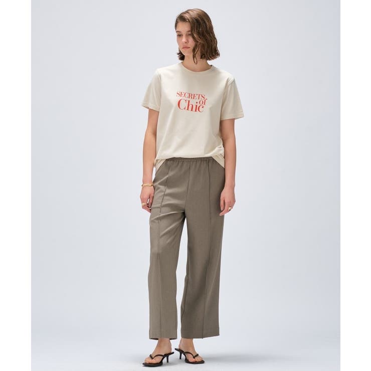 【手洗い可】ロゴプリントTシャツ | cloenc | 詳細画像48 