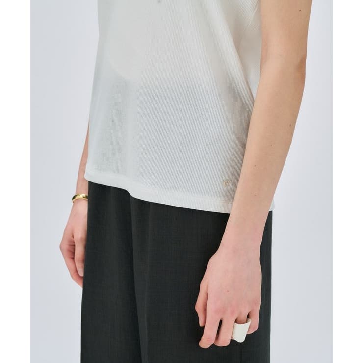 【マシンウォッシュ】リブテレコタンクトップ | cloenc | 詳細画像6 