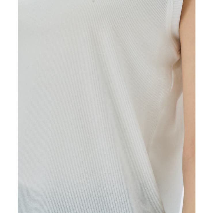 【マシンウォッシュ】リブテレコタンクトップ | cloenc | 詳細画像8 