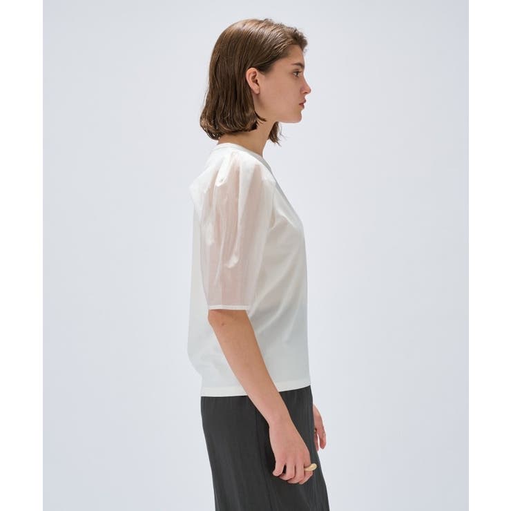 【マシンウォッシュ】シアースリーブTシャツ | cloenc | 詳細画像3 