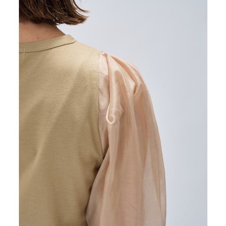 【マシンウォッシュ】シアースリーブTシャツ | cloenc | 詳細画像12 