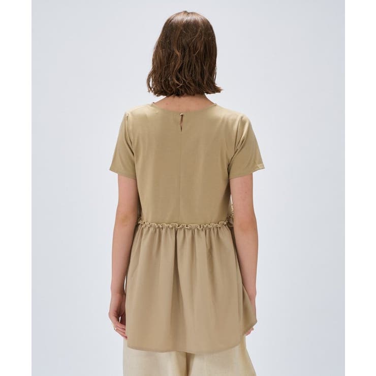 【マシンウォッシュ】ドッキングチュニックTシャツ | cloenc | 詳細画像9 