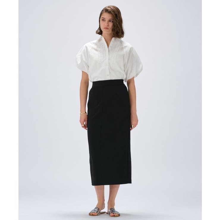 【手洗い可】シアーローンフリルブラウス | cloenc | 詳細画像1 