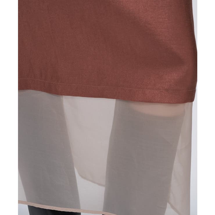 【手洗い可】シアーレイヤードスカート | cloenc | 詳細画像12 