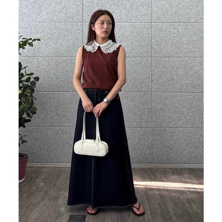 【手洗い可】2wayレース衿付きプルオーバー | cloenc | 詳細画像24 