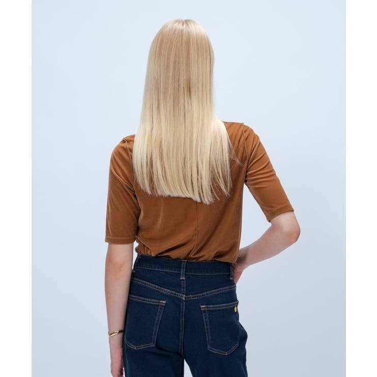 【手洗い可】フロッキーベロアトップス | cloenc | 詳細画像10 