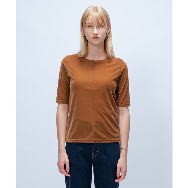 【手洗い可】フロッキーベロアトップス | cloenc | 詳細画像12 