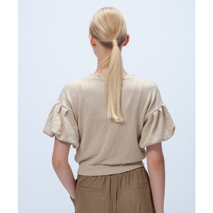 【手洗い可】パフスリーブプルオーバー | cloenc | 詳細画像4 