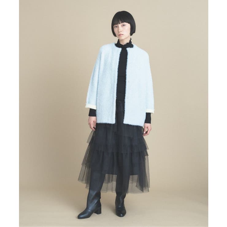 フェザーヤーンニットカーディガン | cloenc | 詳細画像20 