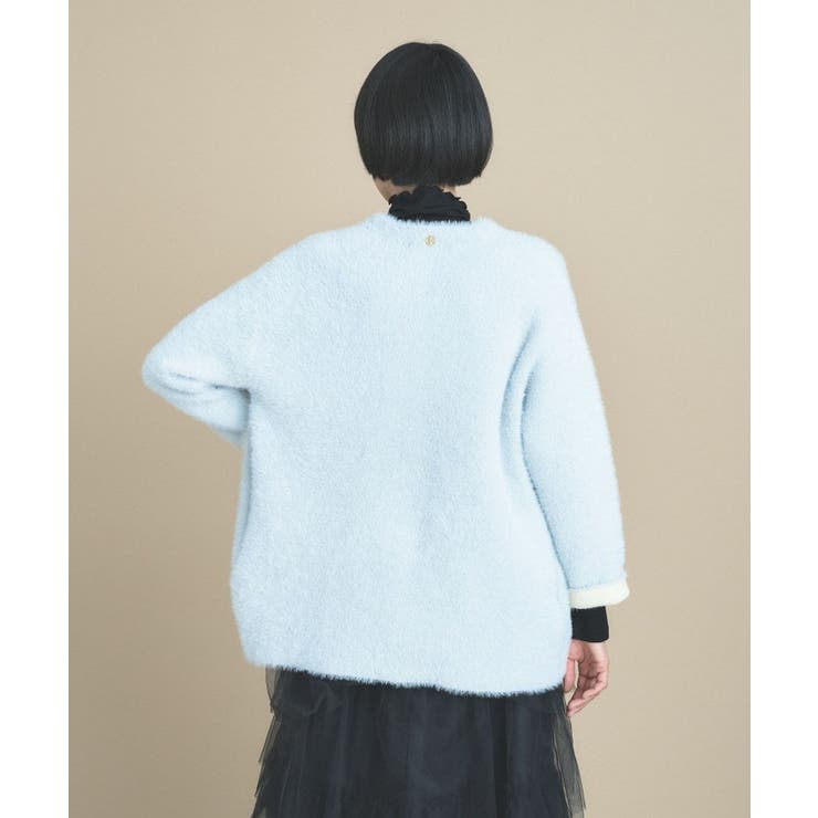 フェザーヤーンニットカーディガン | cloenc | 詳細画像24 