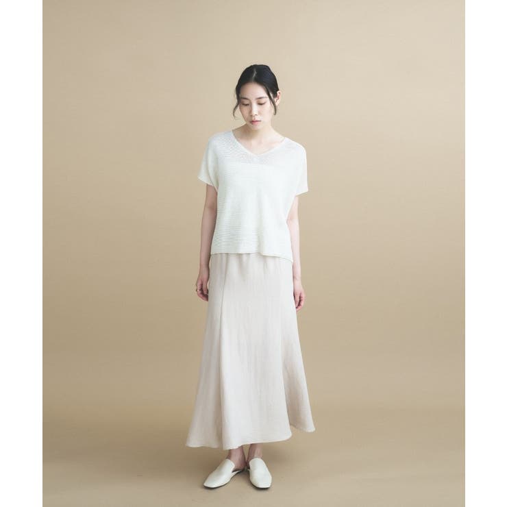 【手洗い可】フィブリルロングフレアスカート | cloenc | 詳細画像15 