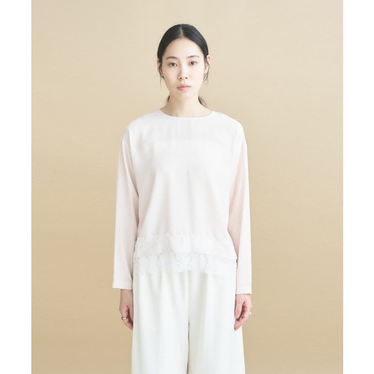 レースドッキングブラウス | cloenc | 詳細画像15 
