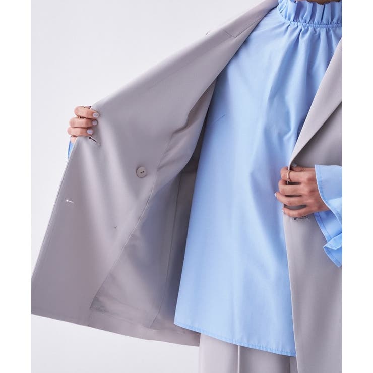 【防花粉／セットアップ／オケージョン】ライトテーラードジャケット | cloenc | 詳細画像17 