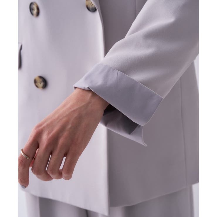 【防花粉／セットアップ／オケージョン】ライトテーラードジャケット | cloenc | 詳細画像18 