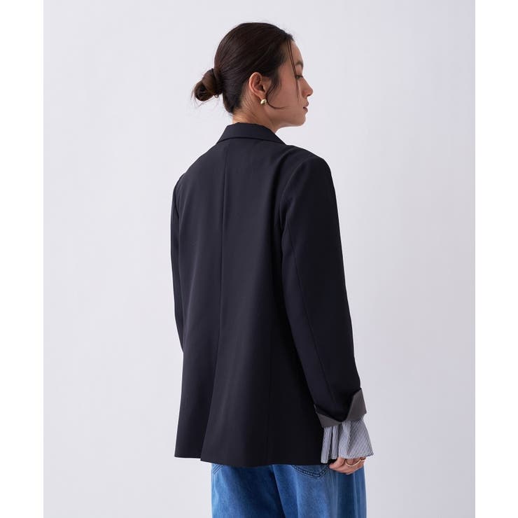 【防花粉／セットアップ／オケージョン】ライトテーラードジャケット | cloenc | 詳細画像30 