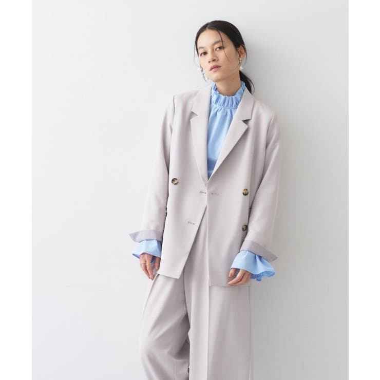 【防花粉／セットアップ／オケージョン】ライトテーラードジャケット | cloenc | 詳細画像2 