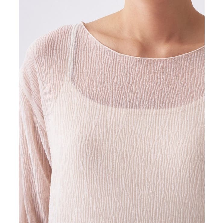 【オケージョン／手洗い可】レースシアーワッシャ―シカットソー | cloenc | 詳細画像11 