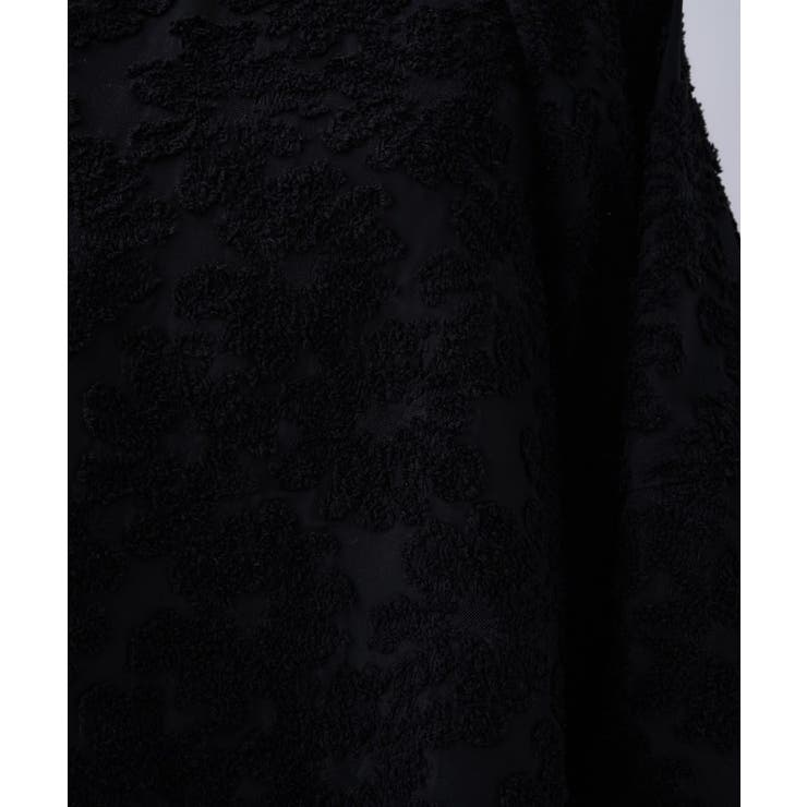 【オケージョン／手洗い可】フラワーシアージャカードシャツ | cloenc | 詳細画像20 