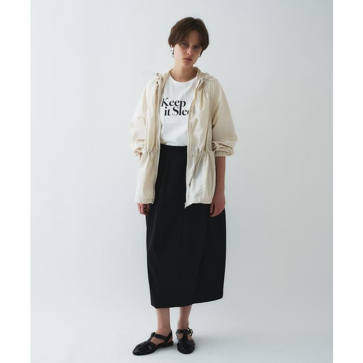 【撥水／手洗い可】ウエストマークナイロンパーカー | cloenc | 詳細画像2 