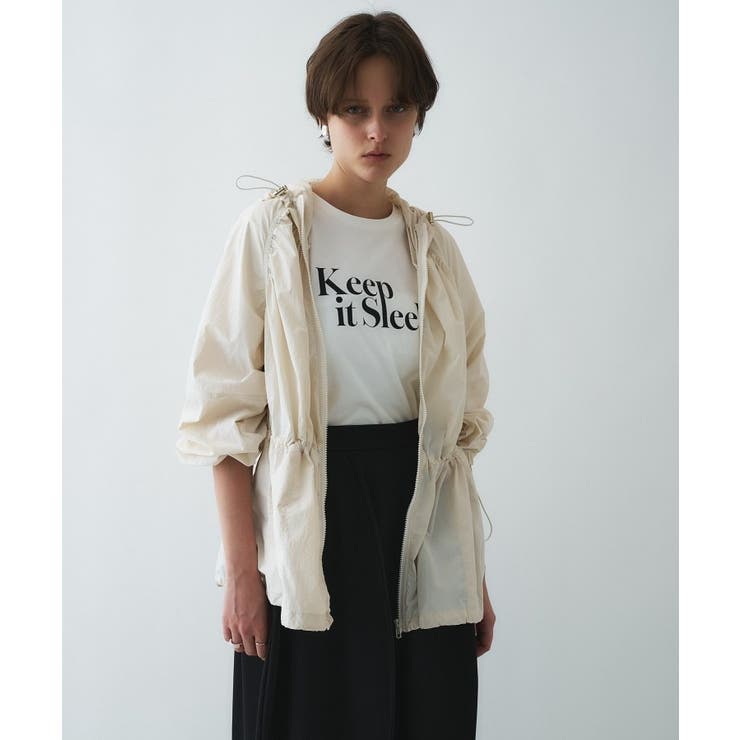 【撥水／手洗い可】ウエストマークナイロンパーカー | cloenc | 詳細画像3 