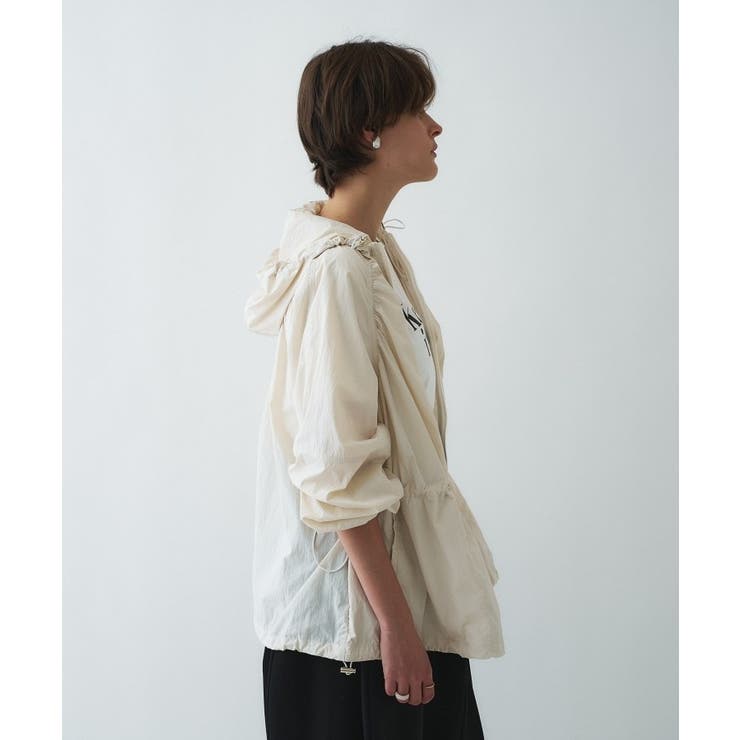 【撥水／手洗い可】ウエストマークナイロンパーカー | cloenc | 詳細画像5 