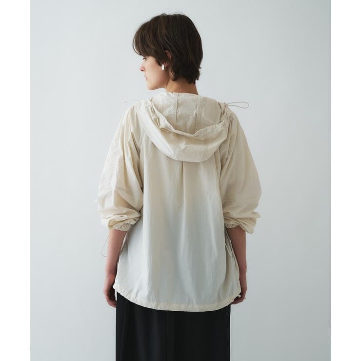 【撥水／手洗い可】ウエストマークナイロンパーカー | cloenc | 詳細画像6 