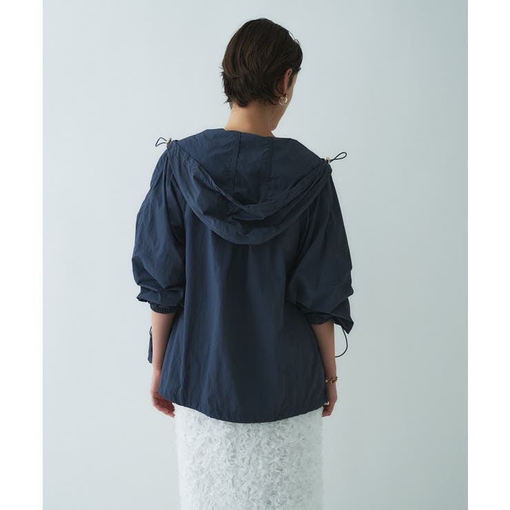 【撥水／手洗い可】ウエストマークナイロンパーカー | cloenc | 詳細画像11 